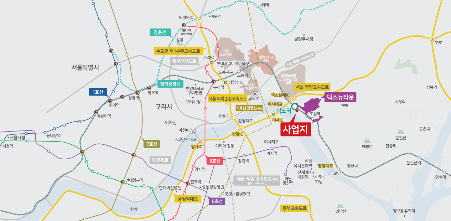 입지환경 지도